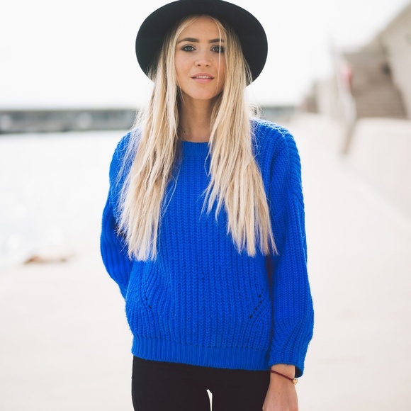 Forever 21 Sweaters - Royal blue sweater